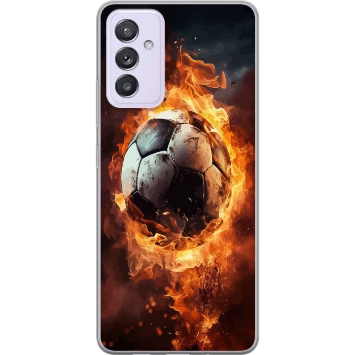 Mobilskal till Samsung Galaxy A82 5G med Fotboll motiv i gruppen SMARTPHONE & SURFPLATTOR / Mobilskydd / Samsung hos TP E-commerce Nordic AB (A60302)
