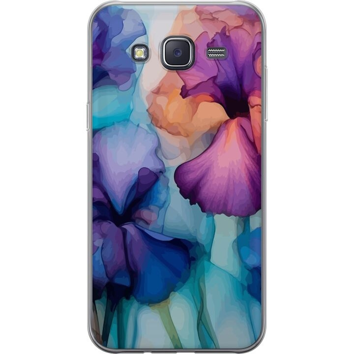 Mobilskal till Samsung Galaxy J5 med Magiska blommor motiv i gruppen SMARTPHONE & SURFPLATTOR / Mobilskydd / Samsung hos TP E-commerce Nordic AB (A60446)