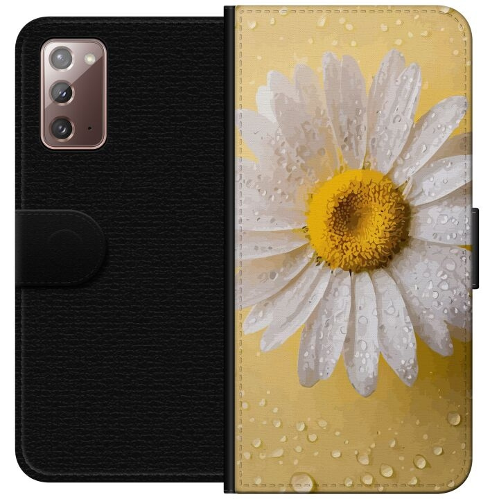 Plånboksfodral till Samsung Galaxy Note20 med Porslinsblomma motiv i gruppen SMARTPHONE & SURFPLATTOR / Mobilskydd / Samsung hos TP E-commerce Nordic AB (A60632)