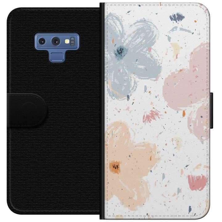 Plånboksfodral till Samsung Galaxy Note9 med Blommor motiv i gruppen SMARTPHONE & SURFPLATTOR / Mobilskydd / Samsung hos TP E-commerce Nordic AB (A60779)