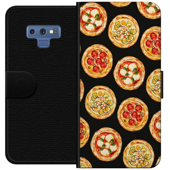 Plånboksfodral till Samsung Galaxy Note9 med Pizza motiv i gruppen SMARTPHONE & SURFPLATTOR / Mobilskydd / Samsung hos TP E-commerce Nordic AB (A60780)