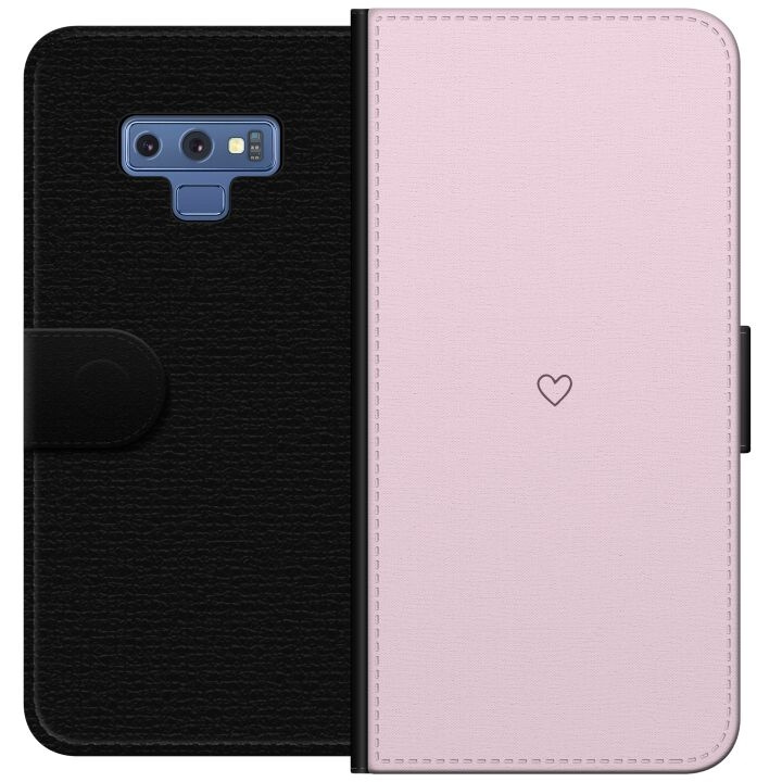 Plånboksfodral till Samsung Galaxy Note9 med Hjärta motiv i gruppen SMARTPHONE & SURFPLATTOR / Mobilskydd / Samsung hos TP E-commerce Nordic AB (A60786)