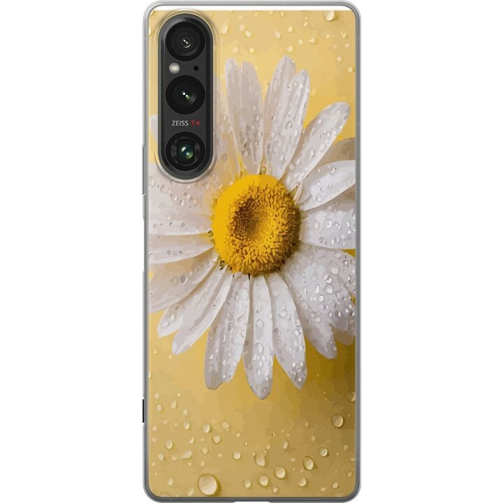 Mobilskal till Sony Xperia 1 V med Porslinsblomma motiv i gruppen SMARTPHONE & SURFPLATTOR / Mobilskydd / Sony hos TP E-commerce Nordic AB (A61307)