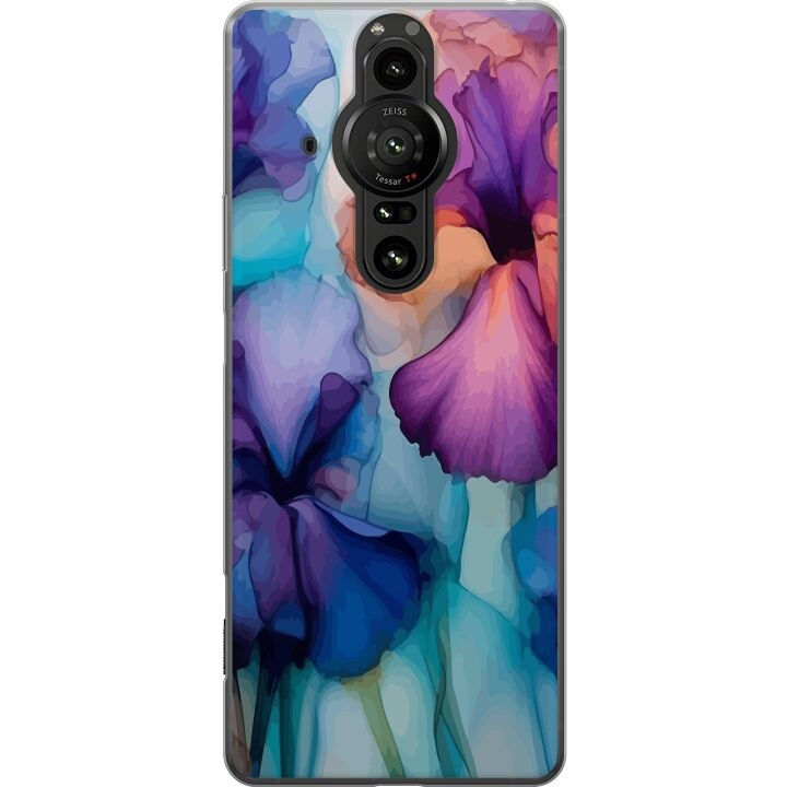 Mobilskal till Sony Xperia Pro-I med Magiska blommor motiv i gruppen SMARTPHONE & SURFPLATTOR / Mobilskydd / Sony hos TP E-commerce Nordic AB (A61688)