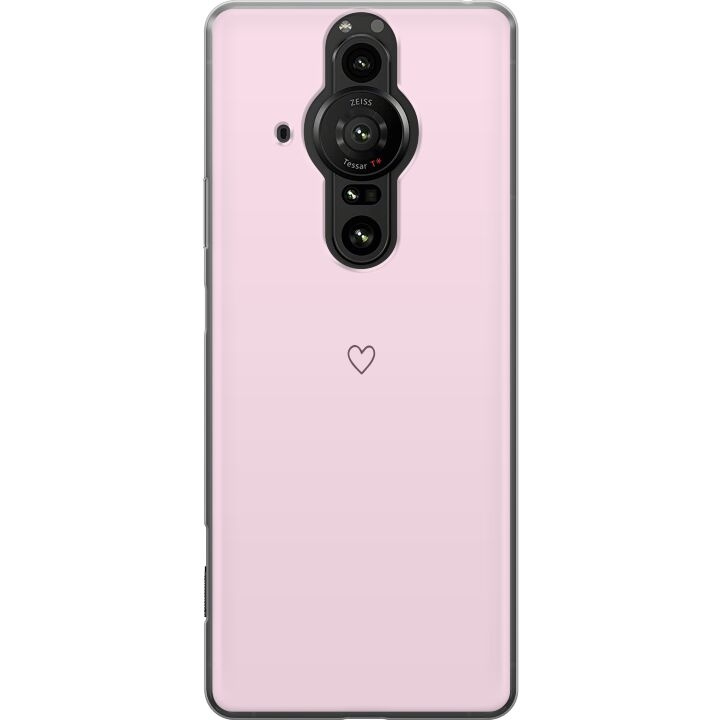 Mobilskal till Sony Xperia Pro-I med Hjärta motiv i gruppen SMARTPHONE & SURFPLATTOR / Mobilskydd / Sony hos TP E-commerce Nordic AB (A61704)