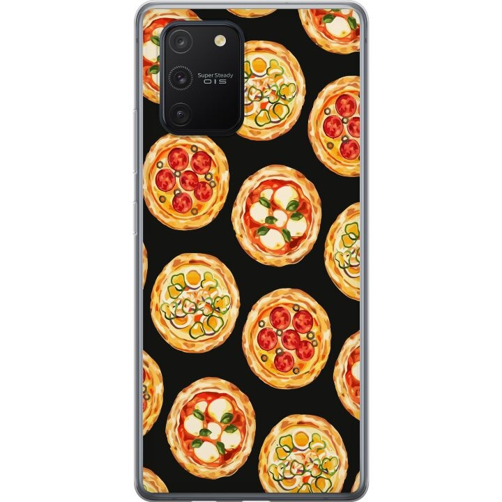 Mobilskal till Samsung Galaxy S10 Lite med Pizza motiv i gruppen SMARTPHONE & SURFPLATTOR / Mobilskydd / Samsung hos TP E-commerce Nordic AB (A61968)