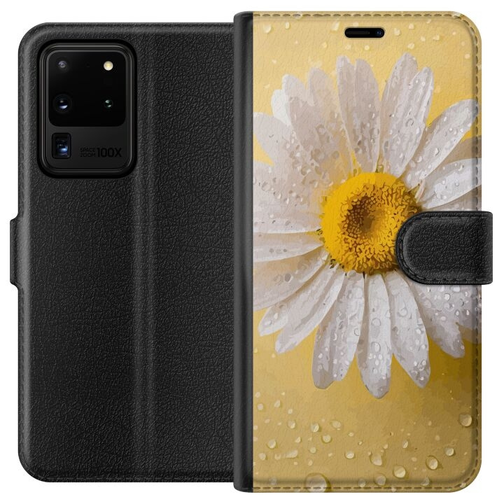 Plånboksfodral till Samsung Galaxy S20 Ultra med Porslinsblomma motiv i gruppen SMARTPHONE & SURFPLATTOR / Mobilskydd / Samsung hos TP E-commerce Nordic AB (A62198)