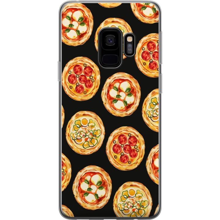Mobilskal till Samsung Galaxy S9 med Pizza motiv i gruppen SMARTPHONE & SURFPLATTOR / Mobilskydd / Samsung hos TP E-commerce Nordic AB (A63264)