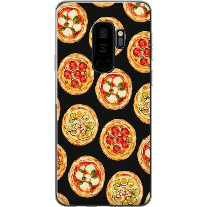 Mobilskal till Samsung Galaxy S9+ med Pizza motiv i gruppen SMARTPHONE & SURFPLATTOR / Mobilskydd / Samsung hos TP E-commerce Nordic AB (A63318)