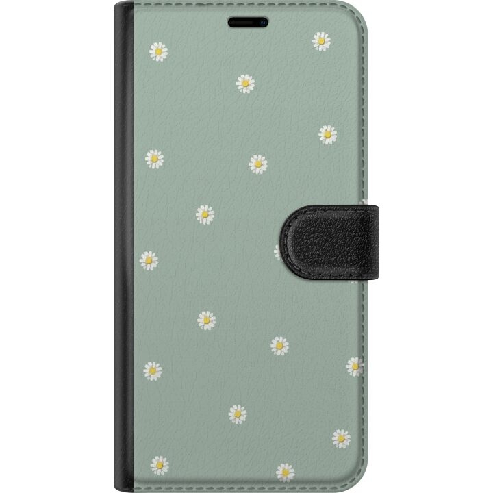 Plånboksfodral till Samsung Galaxy Xcover7 med Prästkragar motiv i gruppen SMARTPHONE & SURFPLATTOR / Mobilskydd / Samsung hos TP E-commerce Nordic AB (A63498)