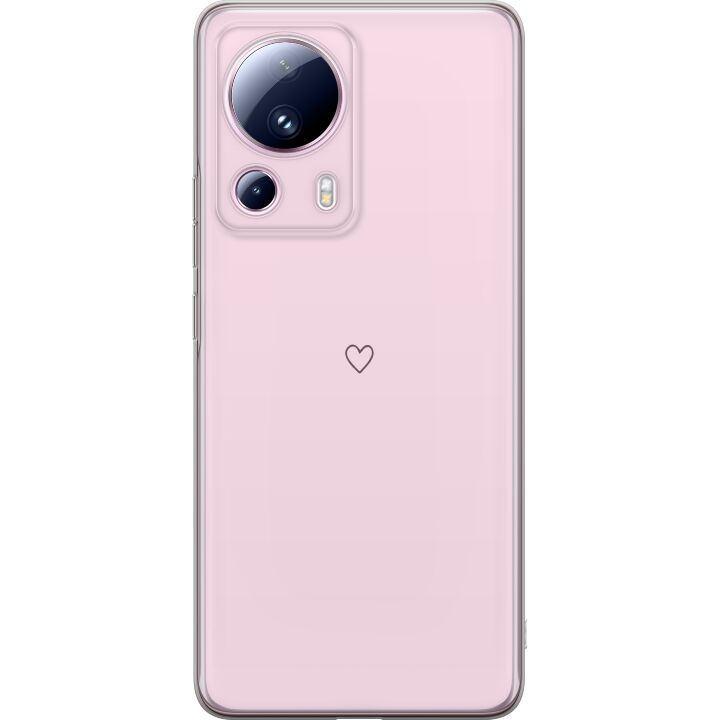 Mobilskal till Xiaomi 13 Lite med Hjärta motiv i gruppen SMARTPHONE & SURFPLATTOR / Mobilskydd / Xiaomi hos TP E-commerce Nordic AB (A64161)