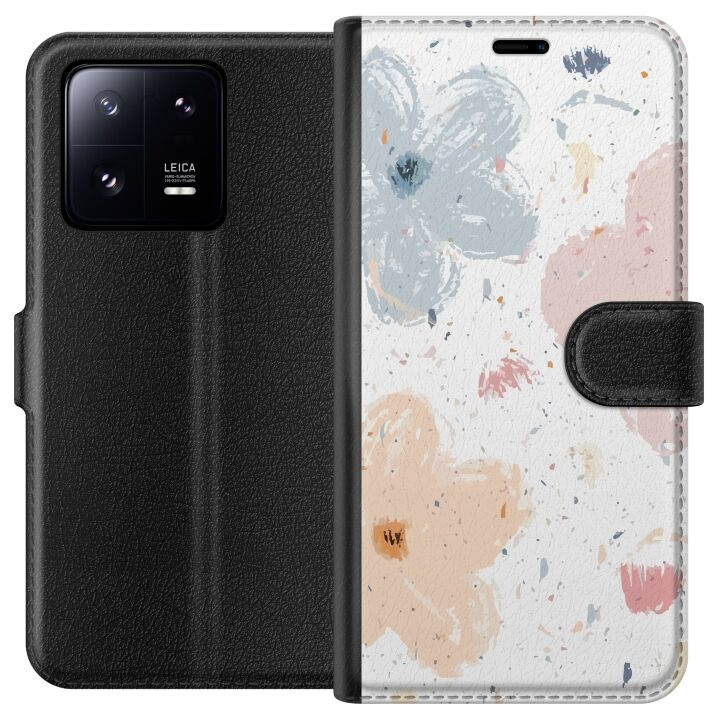 Plånboksfodral till Xiaomi 13 Pro med Blommor motiv i gruppen SMARTPHONE & SURFPLATTOR / Mobilskydd / Xiaomi hos TP E-commerce Nordic AB (A64181)