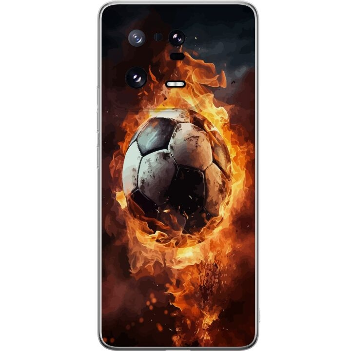 Mobilskal till Xiaomi 13 Pro med Fotboll motiv i gruppen SMARTPHONE & SURFPLATTOR / Mobilskydd / Xiaomi hos TP E-commerce Nordic AB (A64217)