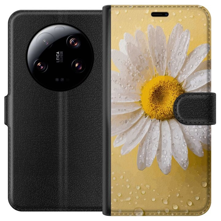 Plånboksfodral till Xiaomi 13 Ultra med Porslinsblomma motiv i gruppen SMARTPHONE & SURFPLATTOR / Mobilskydd / Xiaomi hos TP E-commerce Nordic AB (A64277)