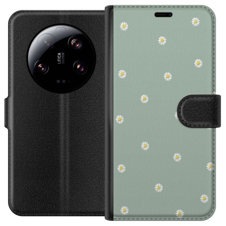 Plånboksfodral till Xiaomi 13 Ultra med Prästkragar motiv i gruppen SMARTPHONE & SURFPLATTOR / Mobilskydd / Xiaomi hos TP E-commerce Nordic AB (A64281)