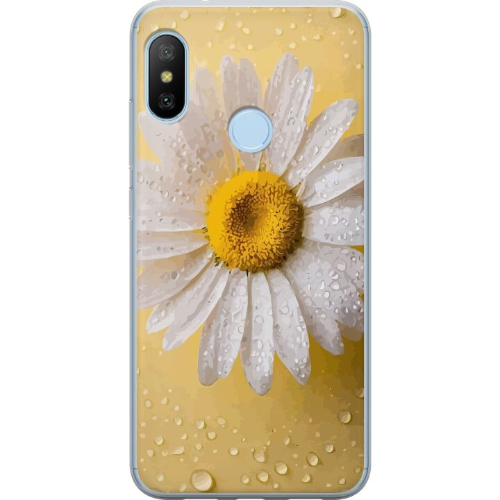 Mobilskal till Xiaomi Mi A2 Lite med Porslinsblomma motiv i gruppen SMARTPHONE & SURFPLATTOR / Mobilskydd / Xiaomi hos TP E-commerce Nordic AB (A64412)