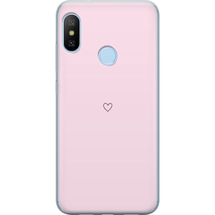 Mobilskal till Xiaomi Mi A2 Lite med Hjärta motiv i gruppen SMARTPHONE & SURFPLATTOR / Mobilskydd / Xiaomi hos TP E-commerce Nordic AB (A64431)
