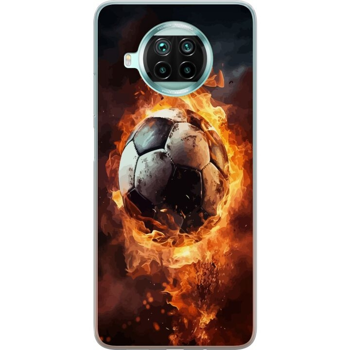 Mobilskal till Xiaomi Mi 10T Lite 5G med Fotboll motiv i gruppen SMARTPHONE & SURFPLATTOR / Mobilskydd / Xiaomi hos TP E-commerce Nordic AB (A64676)