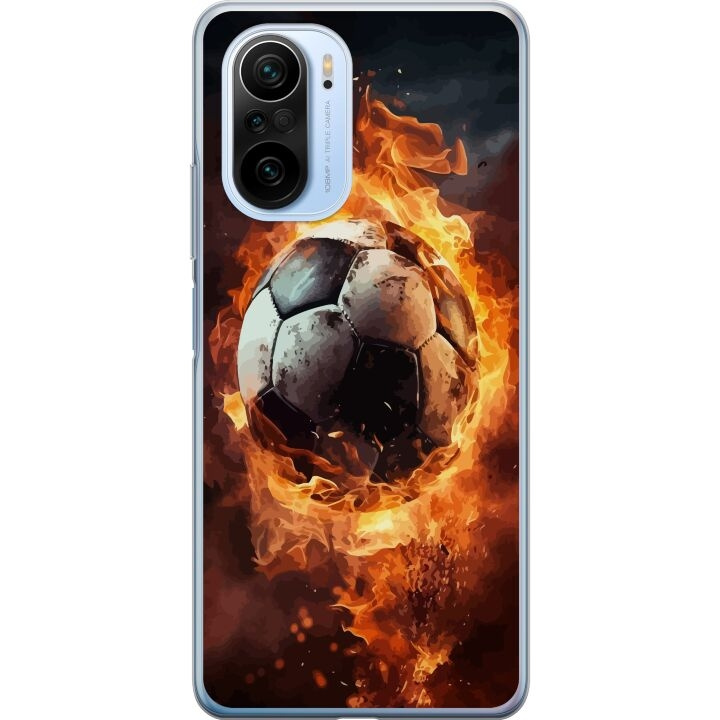 Mobilskal till Xiaomi Mi 11i med Fotboll motiv i gruppen SMARTPHONE & SURFPLATTOR / Mobilskydd / Xiaomi hos TP E-commerce Nordic AB (A64838)