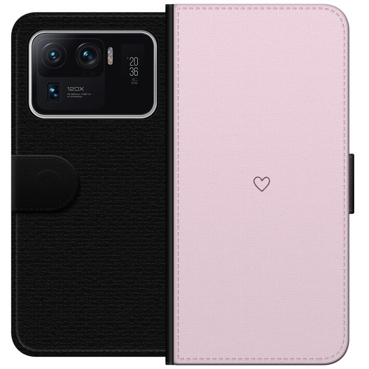 Plånboksfodral till Xiaomi Mi 11 Ultra med Hjärta motiv i gruppen SMARTPHONE & SURFPLATTOR / Mobilskydd / Xiaomi hos TP E-commerce Nordic AB (A64971)