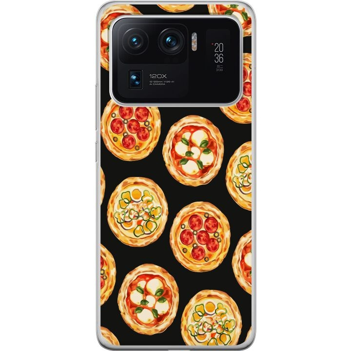 Mobilskal till Xiaomi Mi 11 Ultra med Pizza motiv i gruppen SMARTPHONE & SURFPLATTOR / Mobilskydd / Xiaomi hos TP E-commerce Nordic AB (A64992)