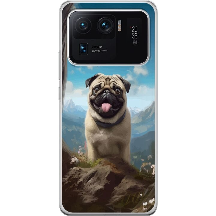 Mobilskal till Xiaomi Mi 11 Ultra med Glad Hund motiv i gruppen SMARTPHONE & SURFPLATTOR / Mobilskydd / Xiaomi hos TP E-commerce Nordic AB (A64997)