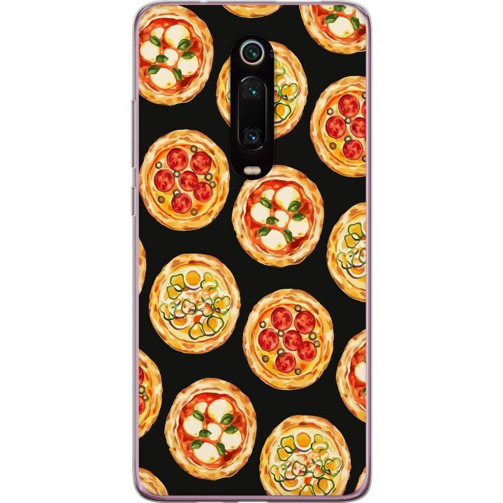 Mobilskal till Xiaomi Mi 9T Pro med Pizza motiv i gruppen SMARTPHONE & SURFPLATTOR / Mobilskydd / Xiaomi hos TP E-commerce Nordic AB (A65019)