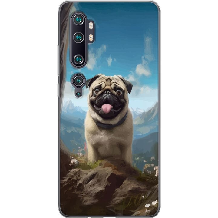 Mobilskal till Xiaomi Mi Note 10 Pro med Glad Hund motiv i gruppen SMARTPHONE & SURFPLATTOR / Mobilskydd / Xiaomi hos TP E-commerce Nordic AB (A65105)