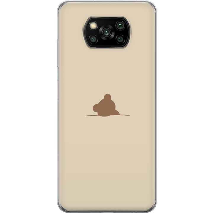 Mobilskal till Xiaomi Poco X3 NFC med Nalle motiv i gruppen SMARTPHONE & SURFPLATTOR / Mobilskydd / Xiaomi hos TP E-commerce Nordic AB (A65404)