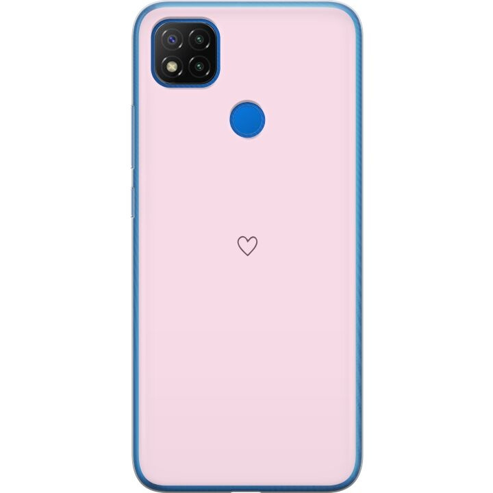 Mobilskal till Xiaomi Redmi 9C med Hjärta motiv i gruppen SMARTPHONE & SURFPLATTOR / Mobilskydd / Xiaomi hos TP E-commerce Nordic AB (A65808)
