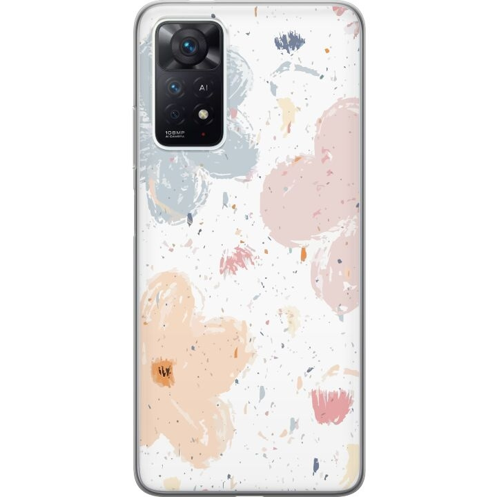 Mobilskal till Xiaomi Redmi Note 11 Pro med Blommor motiv i gruppen SMARTPHONE & SURFPLATTOR / Mobilskydd / Xiaomi hos TP E-commerce Nordic AB (A66125)