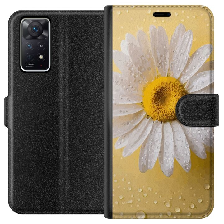 Plånboksfodral till Xiaomi Redmi Note 11 Pro 5G med Porslinsblomma motiv i gruppen SMARTPHONE & SURFPLATTOR / Mobilskydd / Xiaomi hos TP E-commerce Nordic AB (A66140)