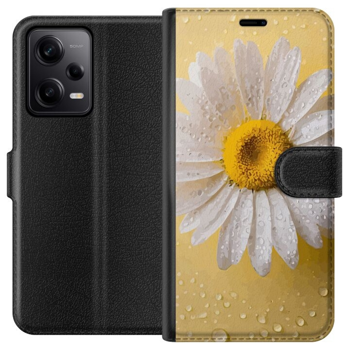 Plånboksfodral till Xiaomi Redmi Note 12 Pro med Porslinsblomma motiv i gruppen SMARTPHONE & SURFPLATTOR / Mobilskydd / Xiaomi hos TP E-commerce Nordic AB (A66275)