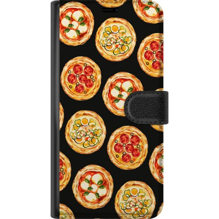 Plånboksfodral till Xiaomi Redmi Note 13 med Pizza motiv i gruppen SMARTPHONE & SURFPLATTOR / Mobilskydd / Xiaomi hos TP E-commerce Nordic AB (A66369)