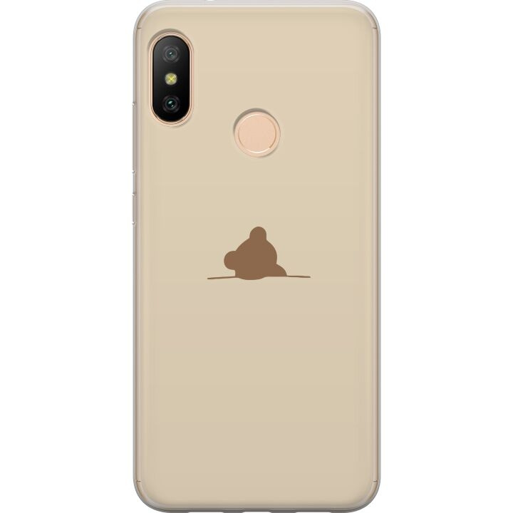 Mobilskal till Xiaomi Redmi 6 Pro med Nalle motiv i gruppen SMARTPHONE & SURFPLATTOR / Mobilskydd / Xiaomi hos TP E-commerce Nordic AB (A66457)
