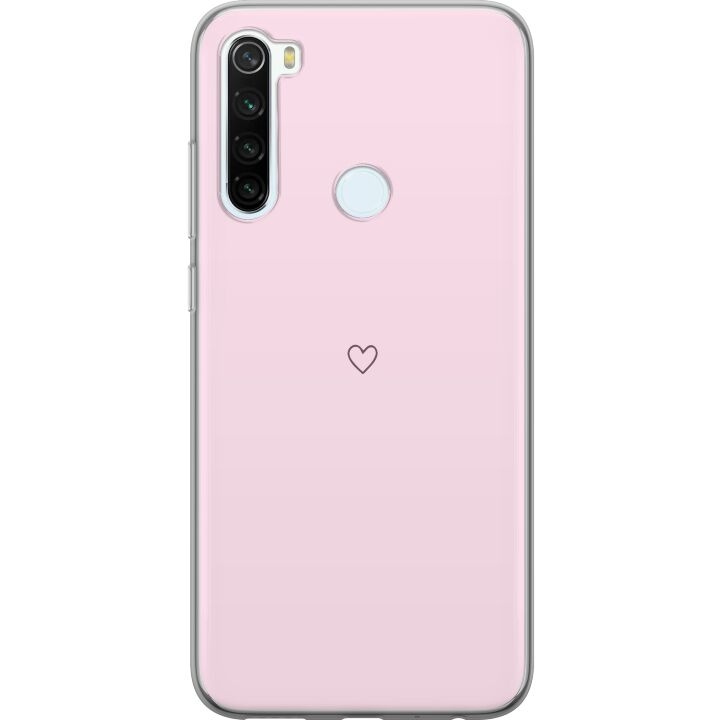 Mobilskal till Xiaomi Redmi Note 8 med Hjärta motiv i gruppen SMARTPHONE & SURFPLATTOR / Mobilskydd / Xiaomi hos TP E-commerce Nordic AB (A66483)