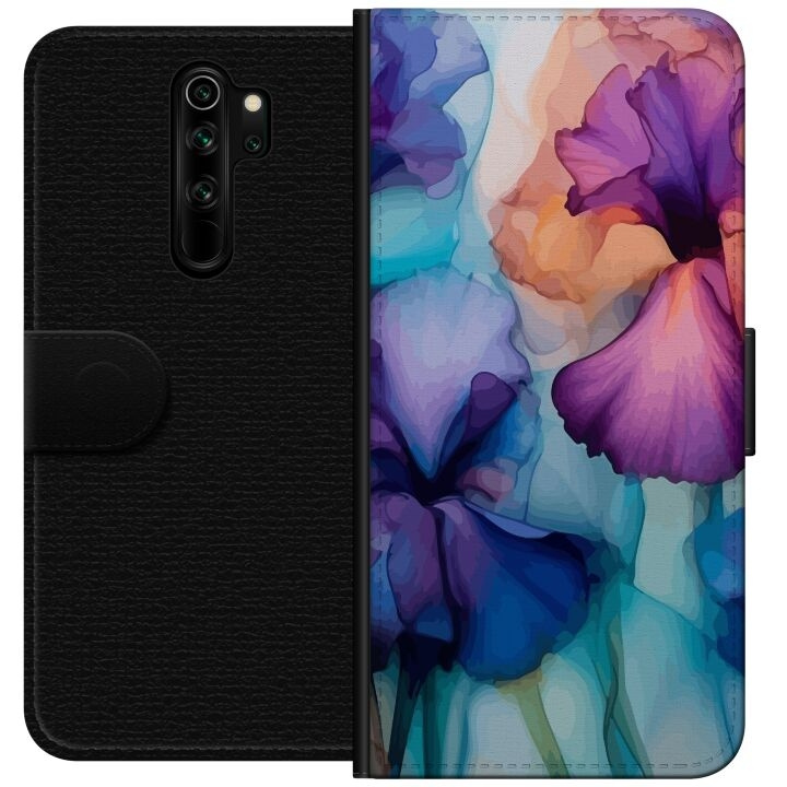 Plånboksfodral till Xiaomi Redmi Note 8 Pro med Magiska blommor motiv i gruppen SMARTPHONE & SURFPLATTOR / Mobilskydd / Xiaomi hos TP E-commerce Nordic AB (A66494)