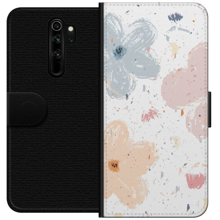 Plånboksfodral till Xiaomi Redmi Note 8 Pro med Blommor motiv i gruppen SMARTPHONE & SURFPLATTOR / Mobilskydd / Xiaomi hos TP E-commerce Nordic AB (A66503)