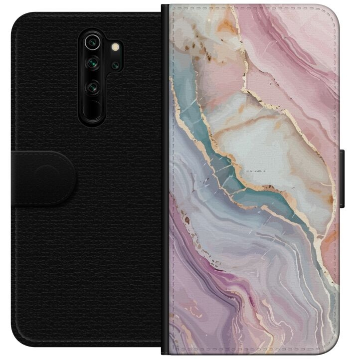 Plånboksfodral till Xiaomi Redmi Note 8 Pro med Marmor motiv i gruppen SMARTPHONE & SURFPLATTOR / Mobilskydd / Xiaomi hos TP E-commerce Nordic AB (A66513)