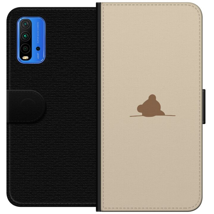 Plånboksfodral till Xiaomi Redmi Note 9 4G med Nalle motiv i gruppen SMARTPHONE & SURFPLATTOR / Mobilskydd / Xiaomi hos TP E-commerce Nordic AB (A66619)