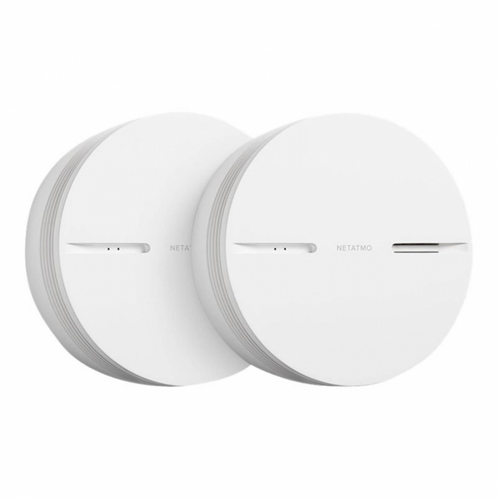 Netatmo WiFi-brandvarnare smoke alarm 2-pack i gruppen HEM, HUSHÅLL & TRÄDGÅRD / Smarta hem / Smarta hem-system hos TP E-commerce Nordic AB (A66844)