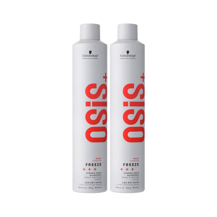 Schwarzkopf 2-pack Schwarzkopf Osis Freeze 500ml i gruppen SKÖNHET & HÄLSA / Hår & Styling / Hårstylingprodukter / Hårspray hos TP E-commerce Nordic AB (C00260)