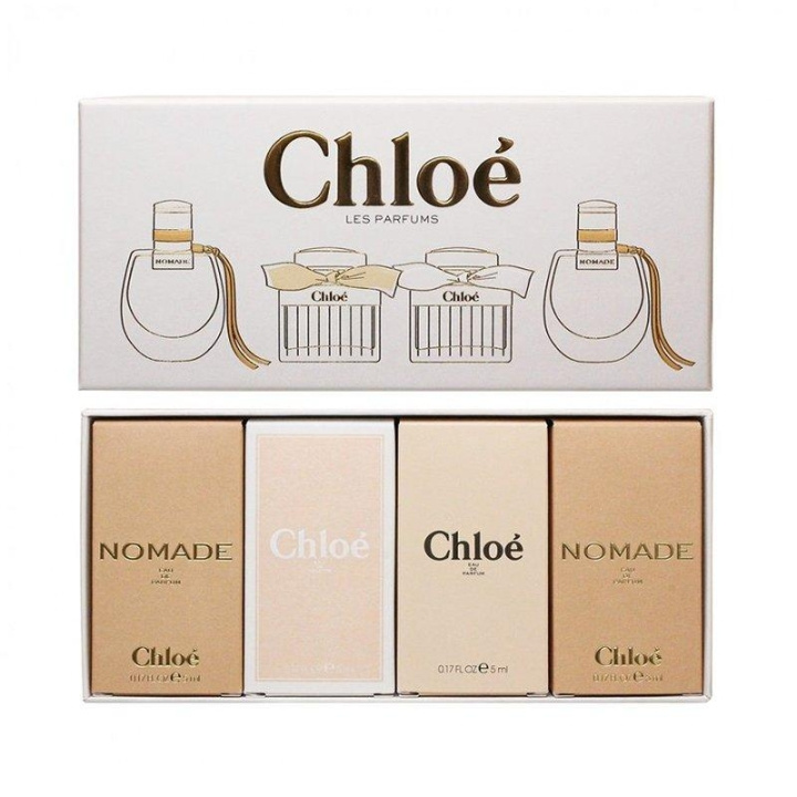 Chloe Giftset Chloé Les Parfums 4x5ml i gruppen SKÖNHET & HÄLSA / Presentkit / Presentkit För Henne hos TP E-commerce Nordic AB (C09416)