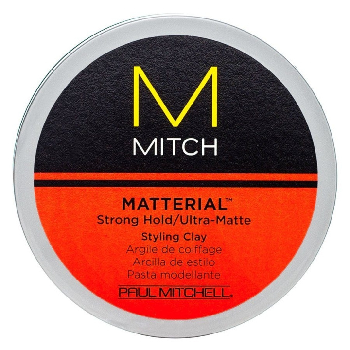 Paul Mitchell Mitch Matterial Strong Hold Styling Clay 85g i gruppen SKÖNHET & HÄLSA / Hår & Styling / Hårstylingprodukter / Hårvax hos TP E-commerce Nordic AB (C10447)