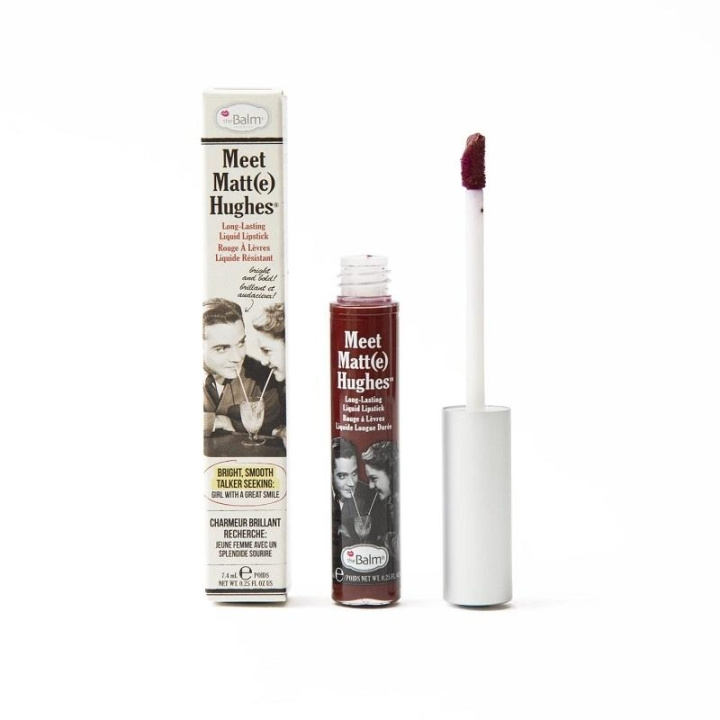 theBalm Meet Matt(e) Hughes Lipstick Adoring 7.4ml i gruppen SKÖNHET & HÄLSA / Makeup / Läppar / Läppstift hos TP E-commerce Nordic AB (C10558)