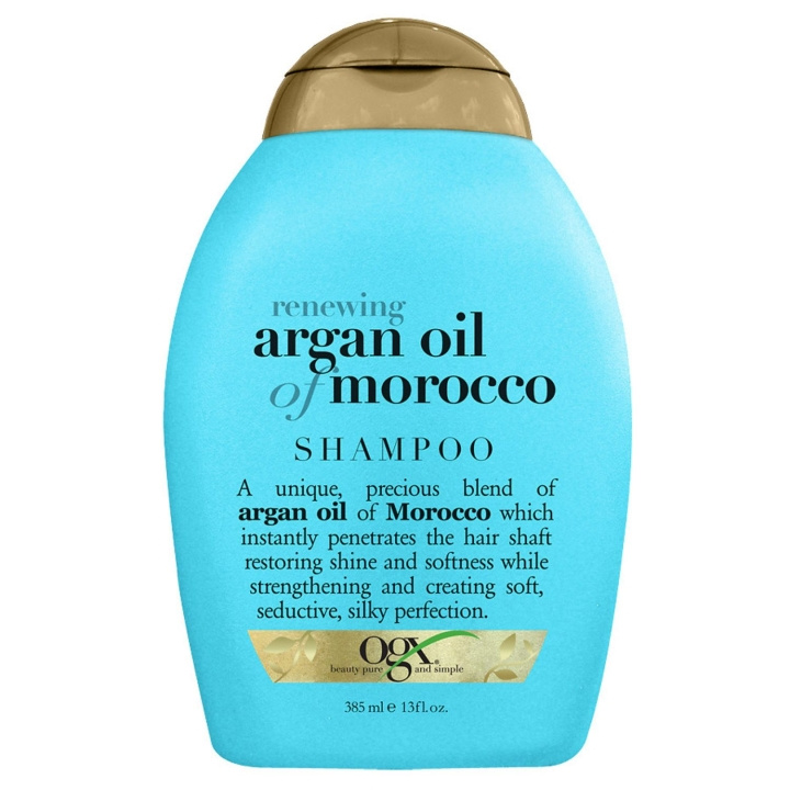 OGX Renewing Argan Oil of Morocco Shampoo 385ml i gruppen SKÖNHET & HÄLSA / Hår & Styling / Hårvårdsprodukter / Schampo hos TP E-commerce Nordic AB (C10582)