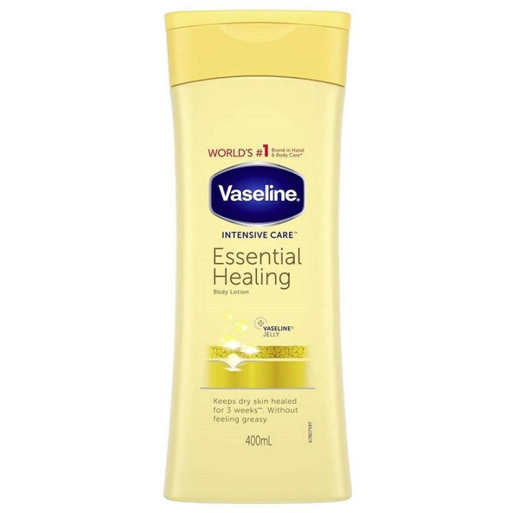 Vaseline Intensive Care Essential Healing Body Lotion 400ml i gruppen SKÖNHET & HÄLSA / Hudvård / Kroppsvård / Body lotion hos TP E-commerce Nordic AB (C11073)