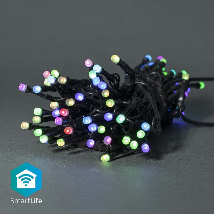 Nedis SmartLife Julbelysning | Sträng | Wi-Fi | RGB | 42 LED's | 5.00 m | Android™ / IOS