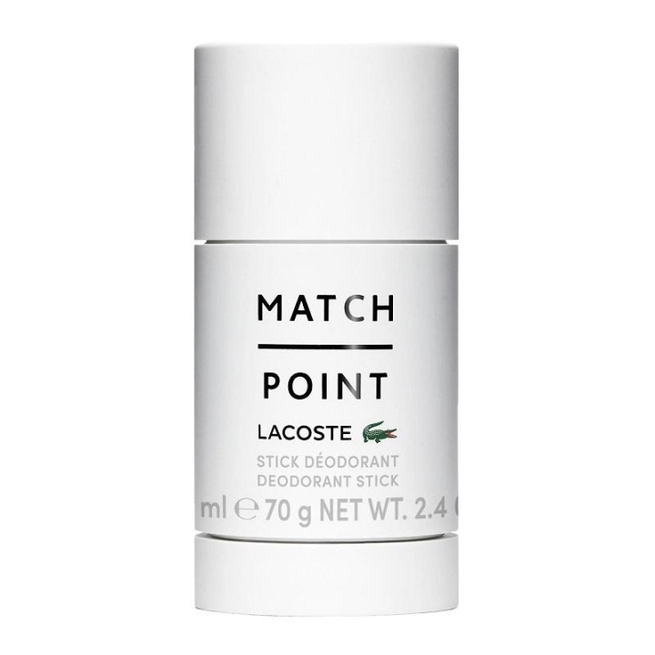 Lacoste Match Point Deodorant Stick 75ml i gruppen SKÖNHET & HÄLSA / Doft & Parfym / Deodorant / Deo för honom hos TP E-commerce Nordic AB (C15448)