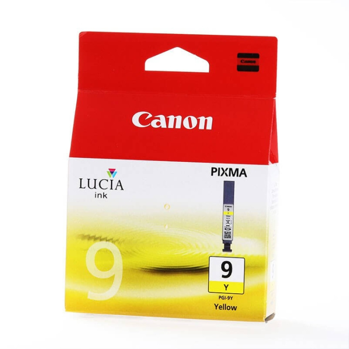 CANON Bläck 1037B001 PGI-9 Gul i gruppen DATORER & KRINGUTRUSTNING / Skrivare & Tillbehör / Bläck & Toner / Bläckpatroner / Canon hos TP E-commerce Nordic AB (C15985)